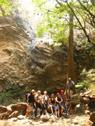 Al terminar el rappel